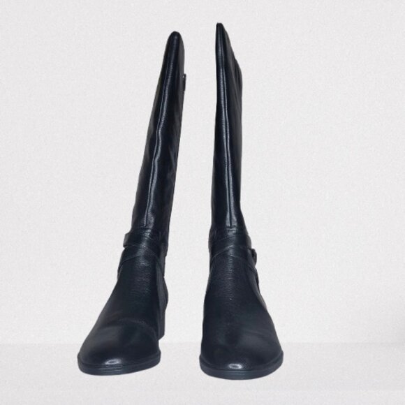 Naturalizer Black Heeled Boots - Picture 3 of 6